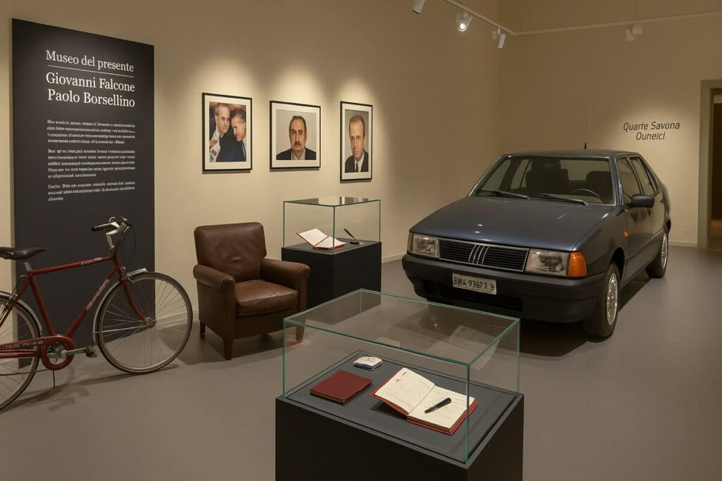 Dentro il museo del coraggio: oggetti, storie e segreti mai visti di Falcone e Borsellino 1 Museo Falcone Borsellino